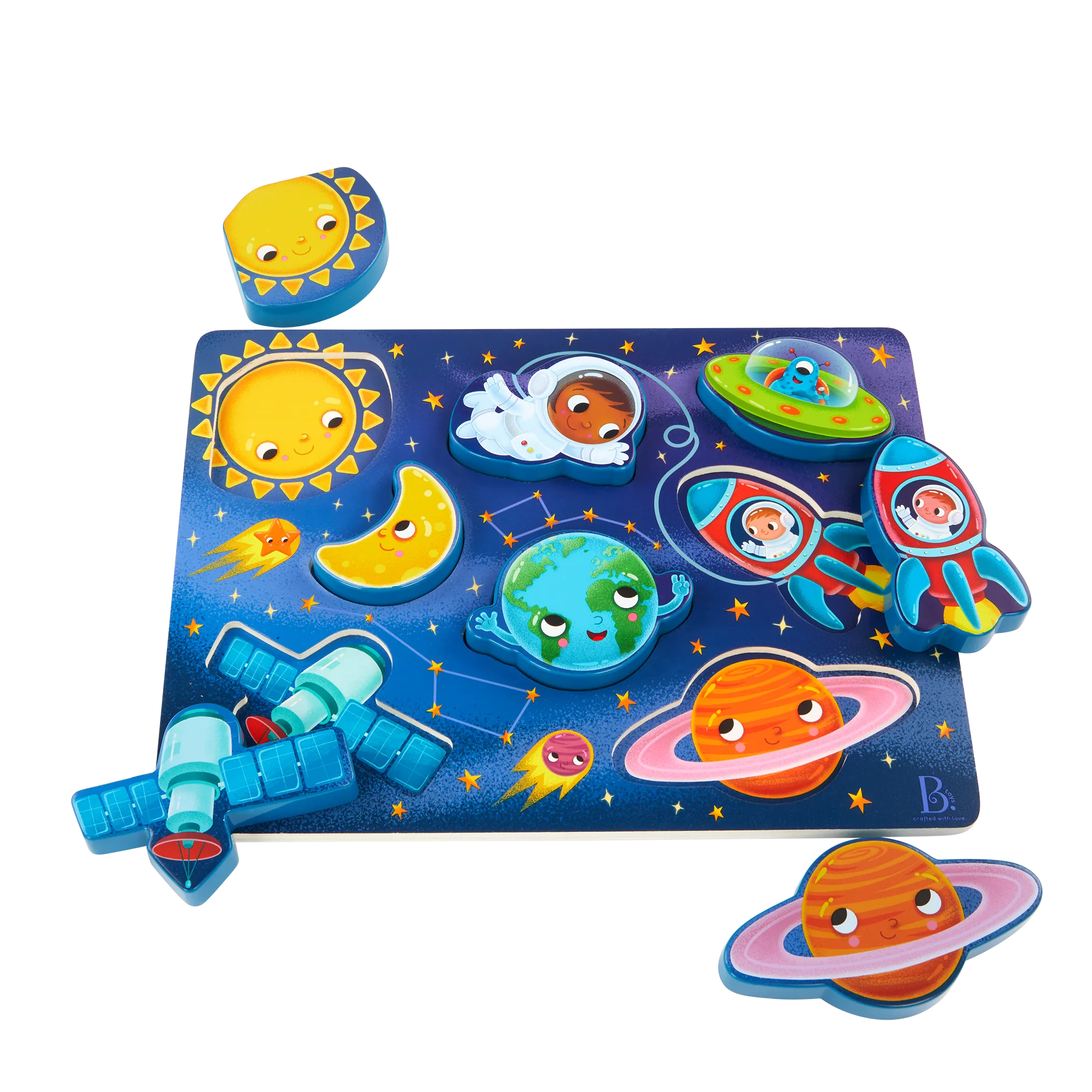 B. toys – Peek & Explore - Outer Space