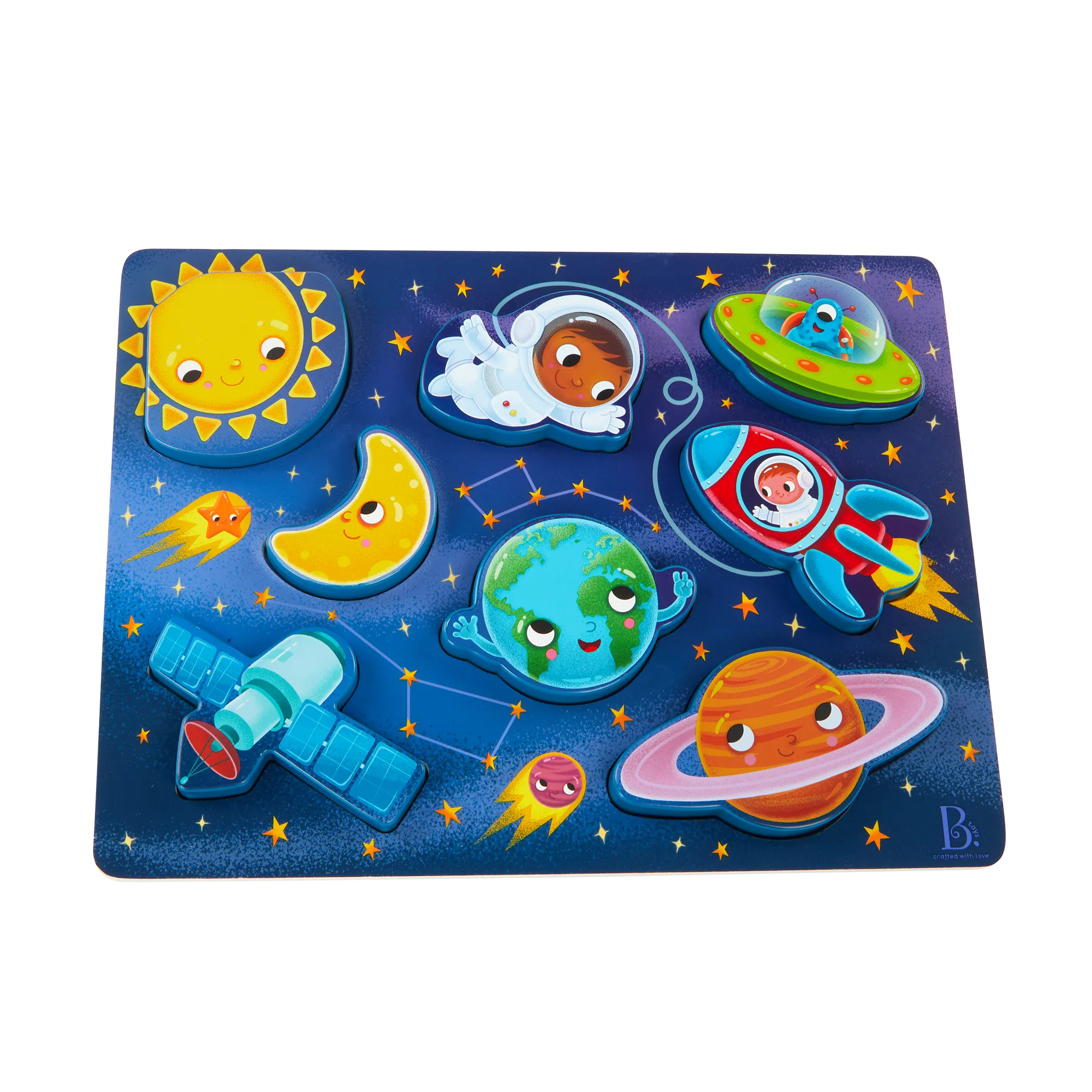 B. toys – Peek & Explore - Outer Space