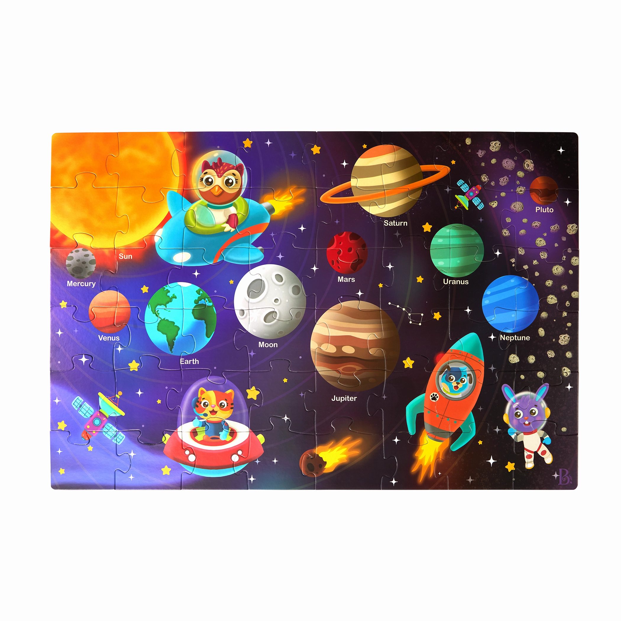 B. toys – Gigantic Jigsaw - Solar System