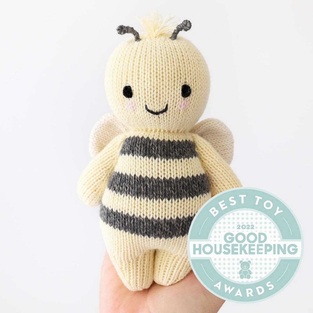Baby bee, gives 5 meals, gives 5 meals