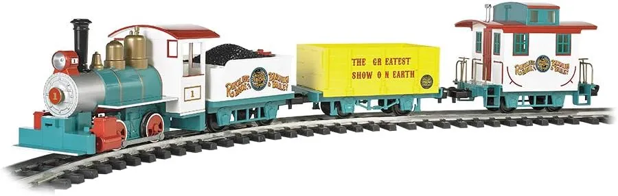 Bachmann Trains - Ringling Bros. and Barnum & Bailey - LI'L Big Top Ready To Run Electric Train Set - Large "G" Scale