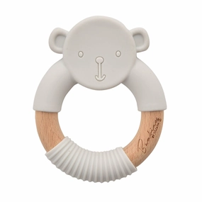 Bambino - Teddy Teether - Grey