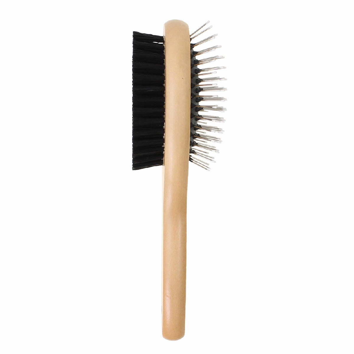Bamboo Grooming Brush for Pets - Double Sided Combo Brush