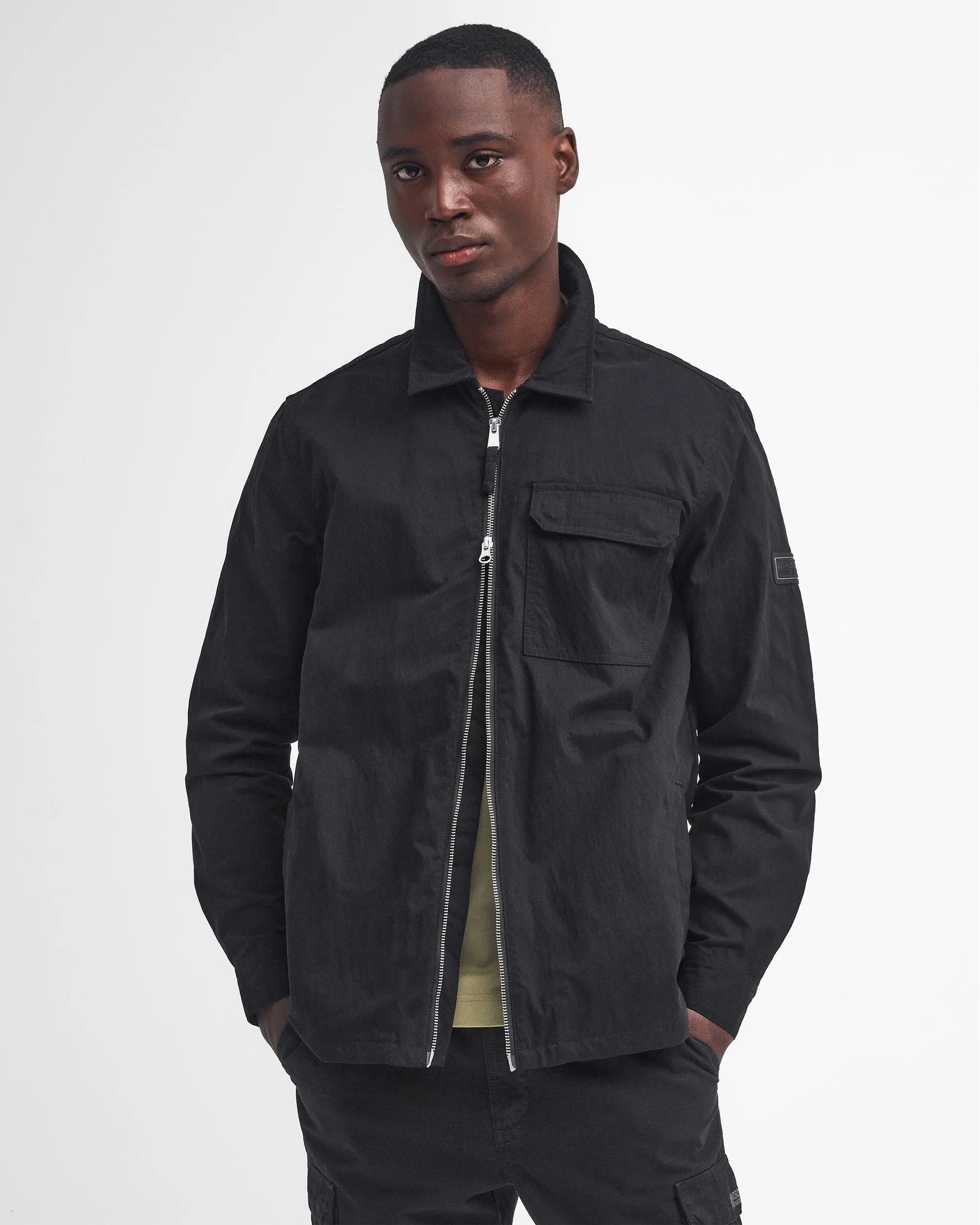 Barbour International Maze Peached Mens Overshirt