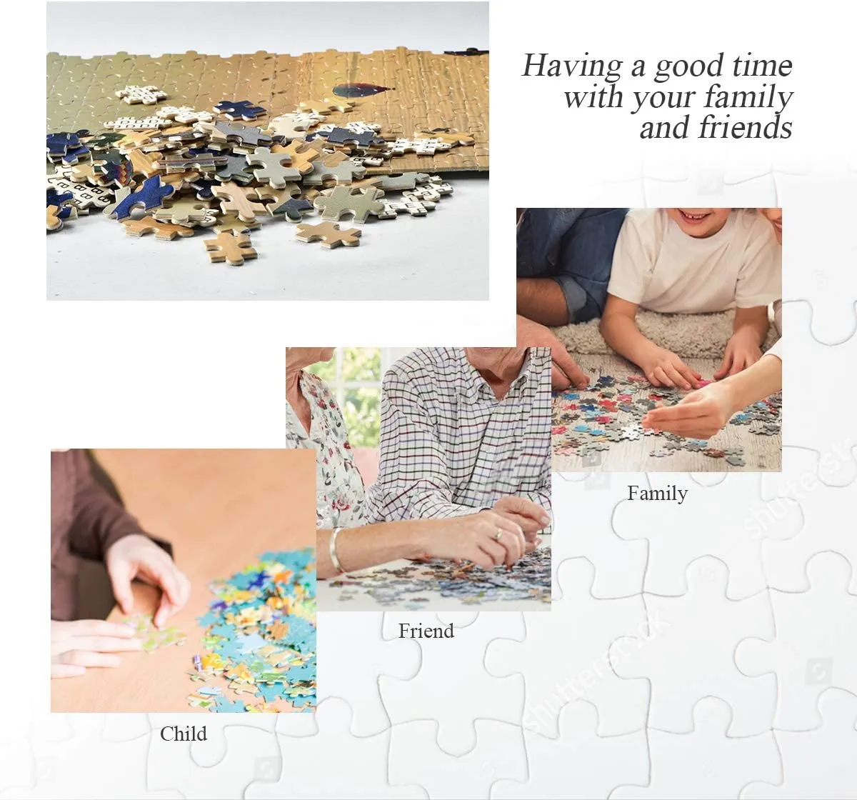 Bergen Norway Jigsaw Puzzle 1000 Pieces Colorful House Lake Mountain Puzzles for Adults Kids DIY Gifts