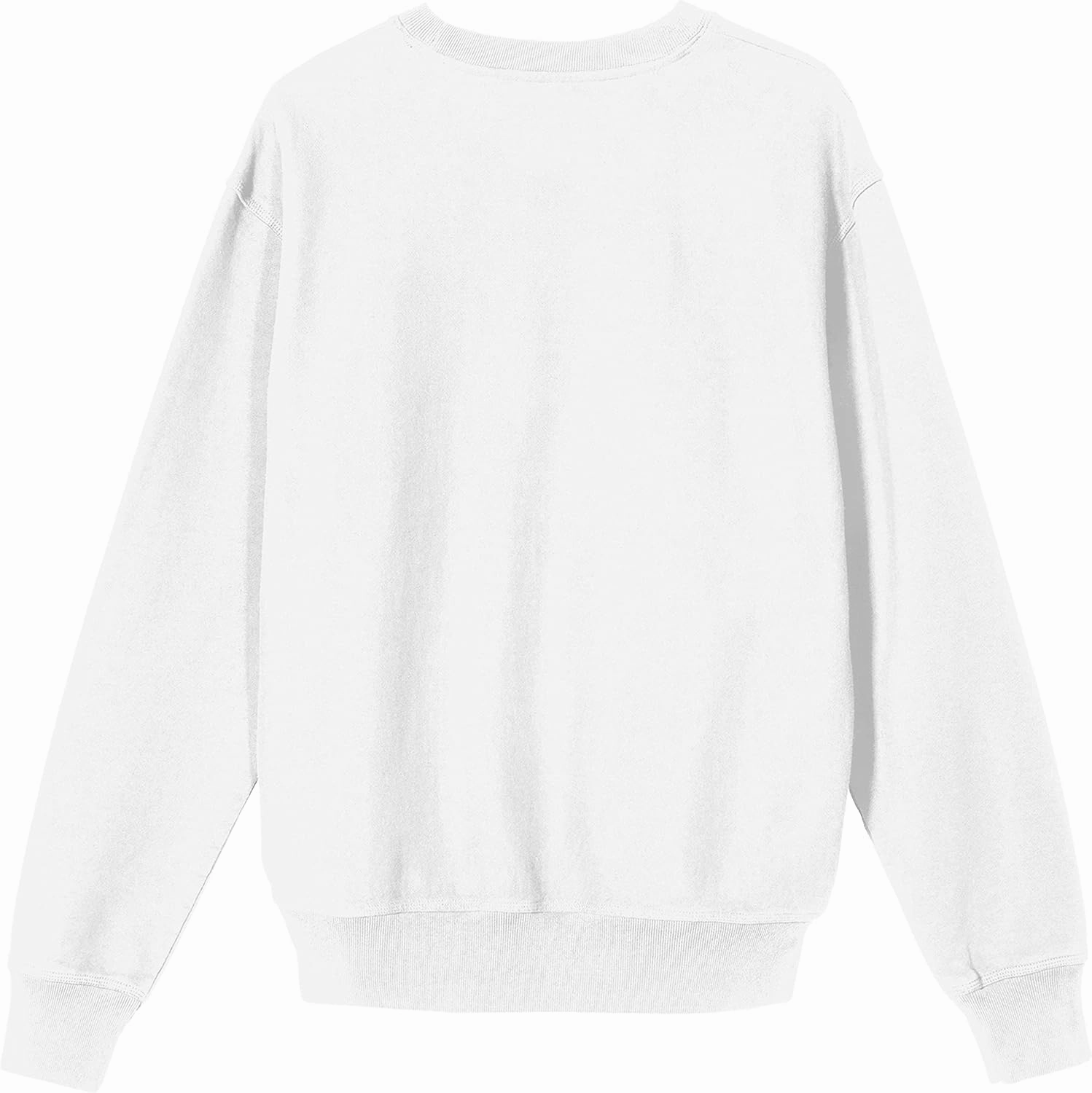 Bioworld Sportsbike Race Speed Demon, Ready Set Go Men's White Crew Neck Sweatshirt