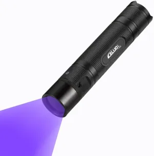 Black Light, 365nm UV Flashlight, USB Type-C, Mini for Pet Urine Detection, Handheld UV Flashlight for Resin, Pet Urine, Nails, Money, Outdoors, Hunting