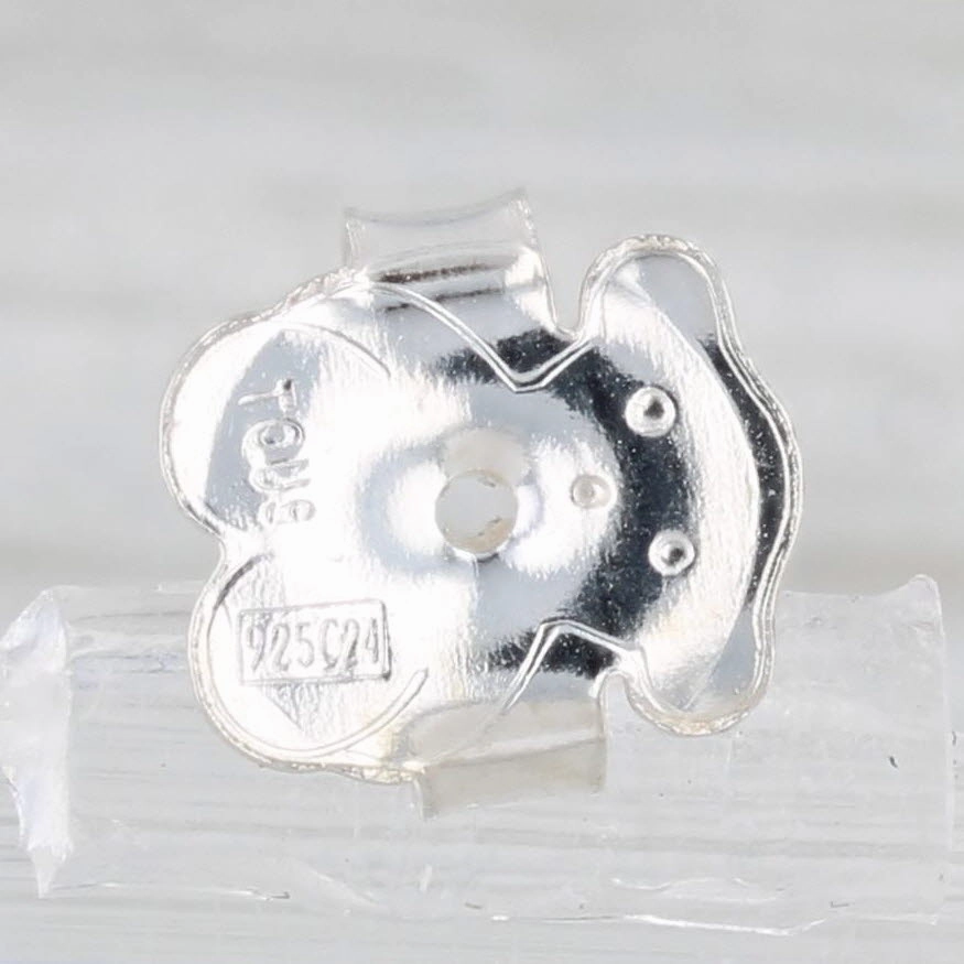 Black Onyx Teddy Bear Stud Earrings Sterling Silver Tous