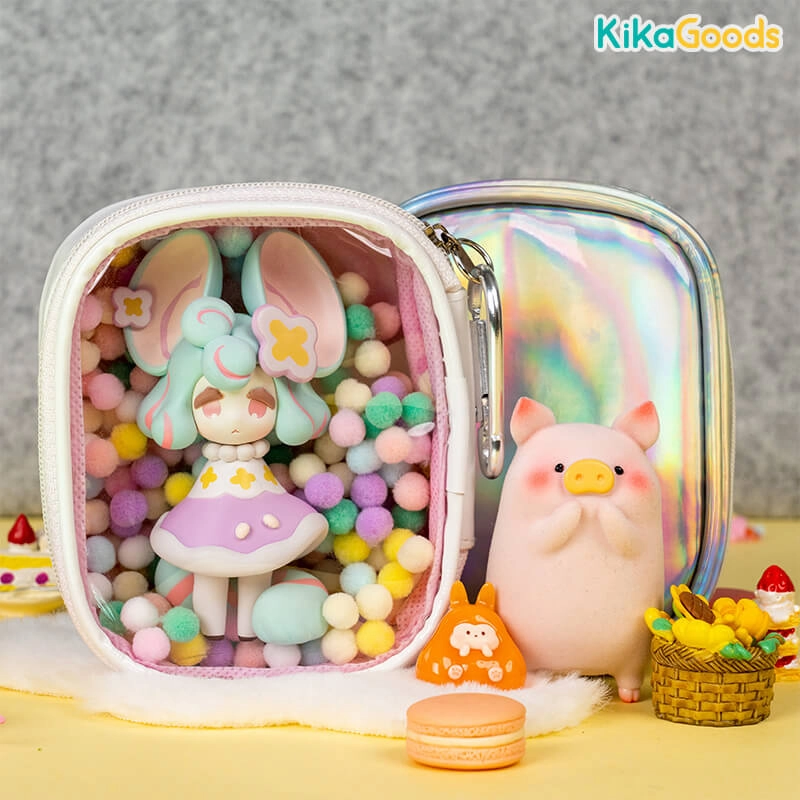 Blind Box Walk The Doll Fluffy Ball Bag