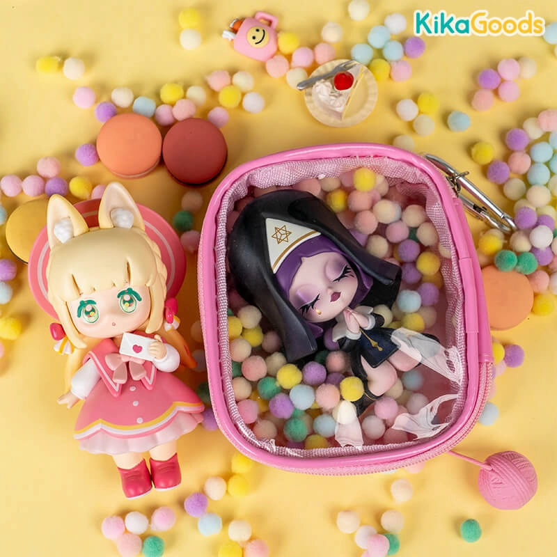 Blind Box Walk The Doll Fluffy Ball Bag