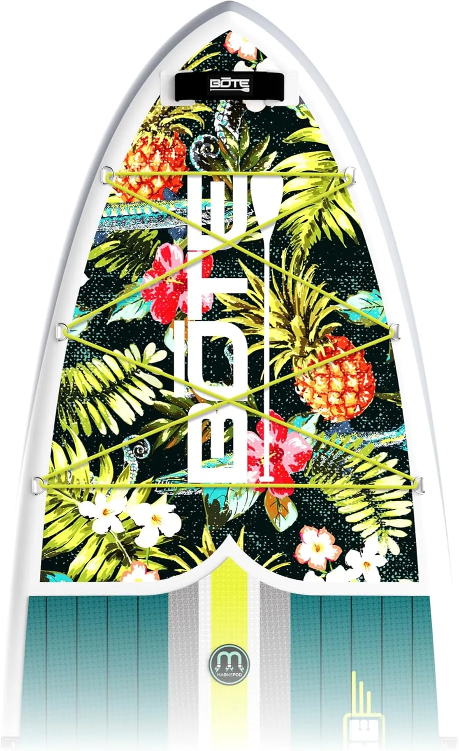 BOTE 10' FT 6" Breeze Aero Inflatable Stand Up Paddle Board, MAGNEPod Compatible Blow Up iSUP Great for Adults Kids Family Travel Friendly Multiple Sizes Color Options