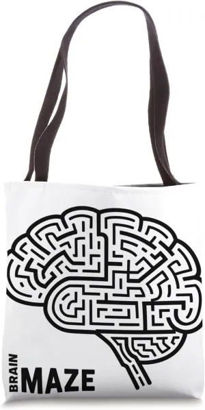 Brain Maze Puzzle for Intellectual Tote Bag