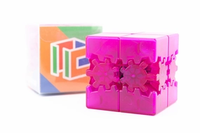 Bram & Oskar Gear 2x2 Cube (DIY 6-Color Stickers) (Limited Edition)