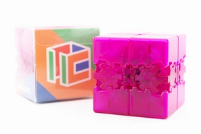 Bram & Oskar Gear 2x2 Cube Plus (DIY 6-Color Stickers) (Limited Edition)