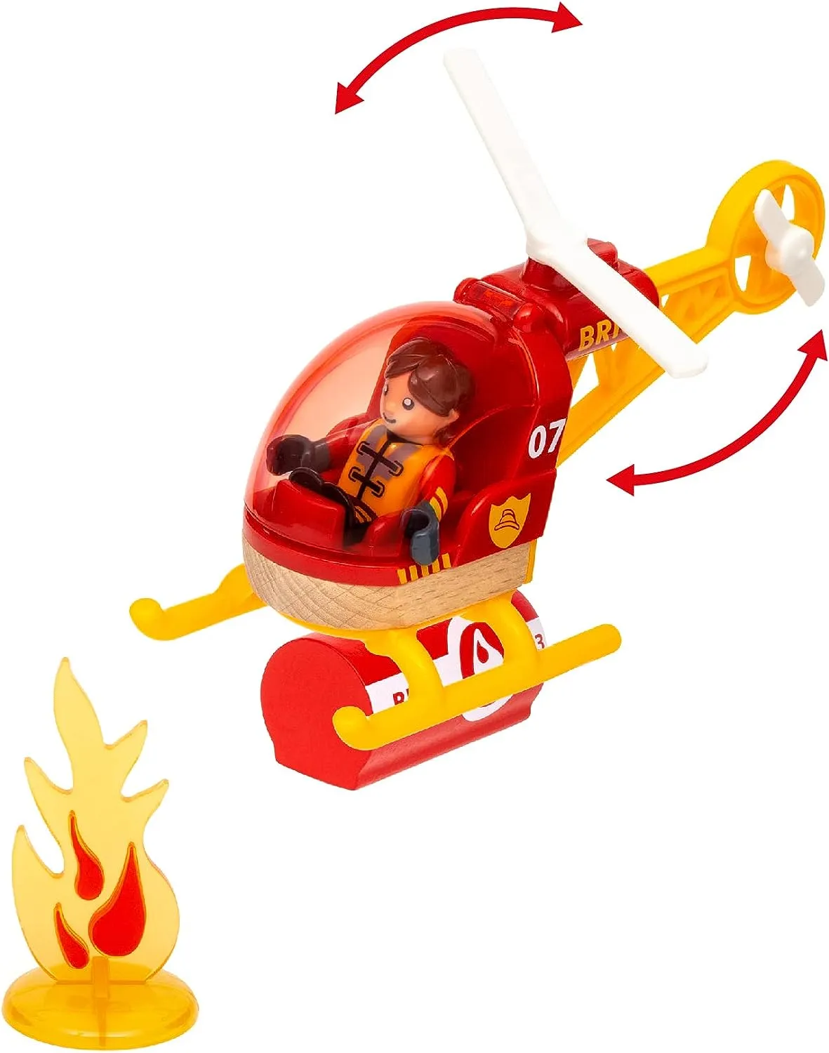 Brio Rescue Team Train Set