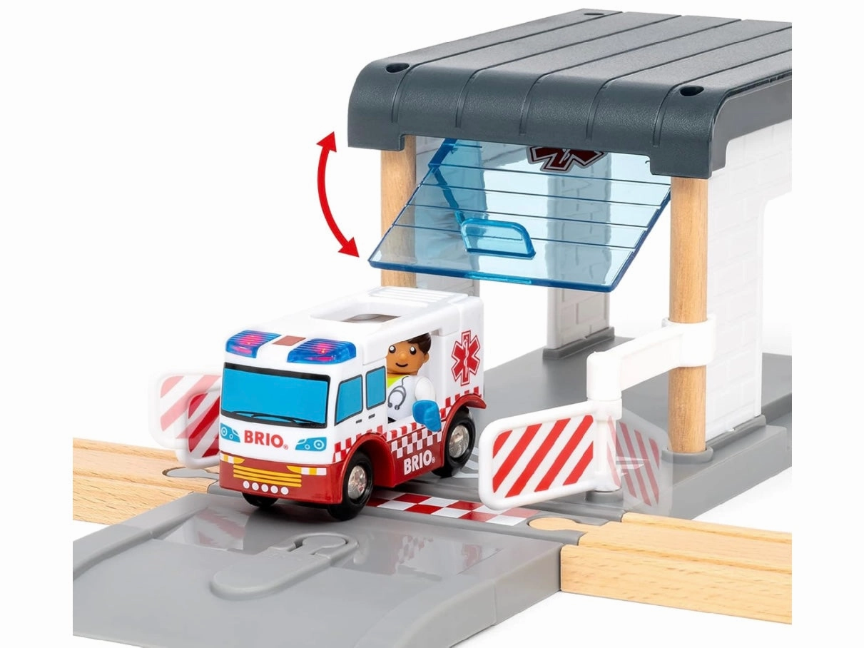 BRIO Rescue Team Train 44pcs Large Set  3yrs 
