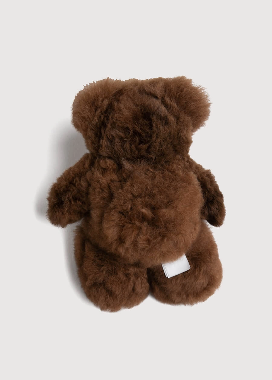 Brown Teddy Bear (100% Alpaca Fur)