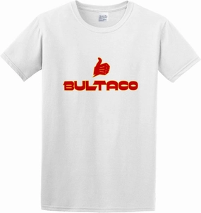 Bultaco Motorcycles Road Racing Vintage Retro Motorcross 7S T Shirt Men Tops Tee White