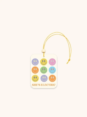 Car Air Freshener | She's Electric