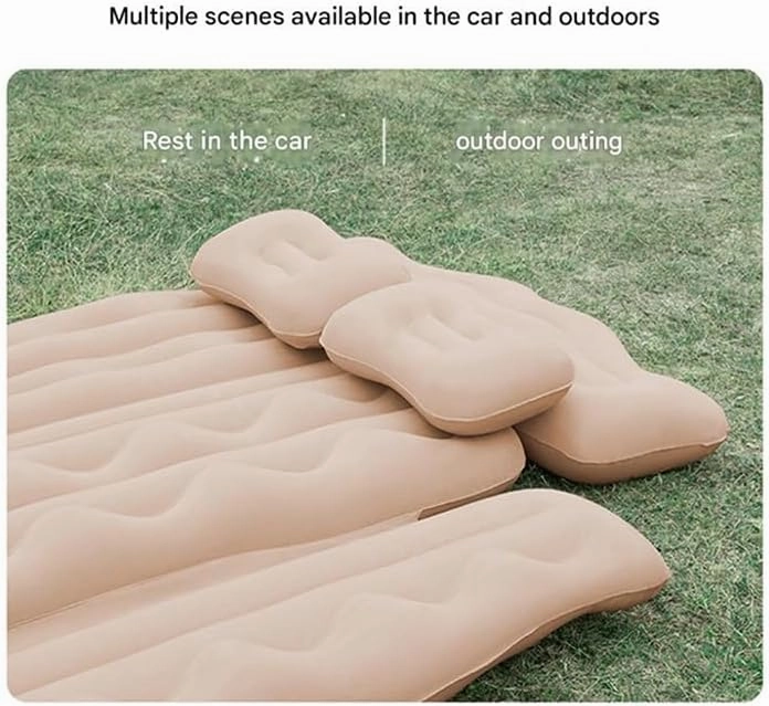 Car Air Mattresses for Audi Q3 2011 2012 2013 2014 2015 2016 2017 2018,Thickened Car Camping Bed Sleeping Pad with Upgrade Side File Portable Car Mattress for Travle and Camping,A