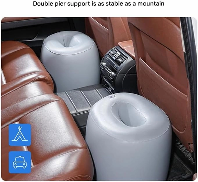 Car Air Mattresses for Audi Q3 2011 2012 2013 2014 2015 2016 2017 2018,Thickened Car Camping Bed Sleeping Pad with Upgrade Side File Portable Car Mattress for Travle and Camping,A