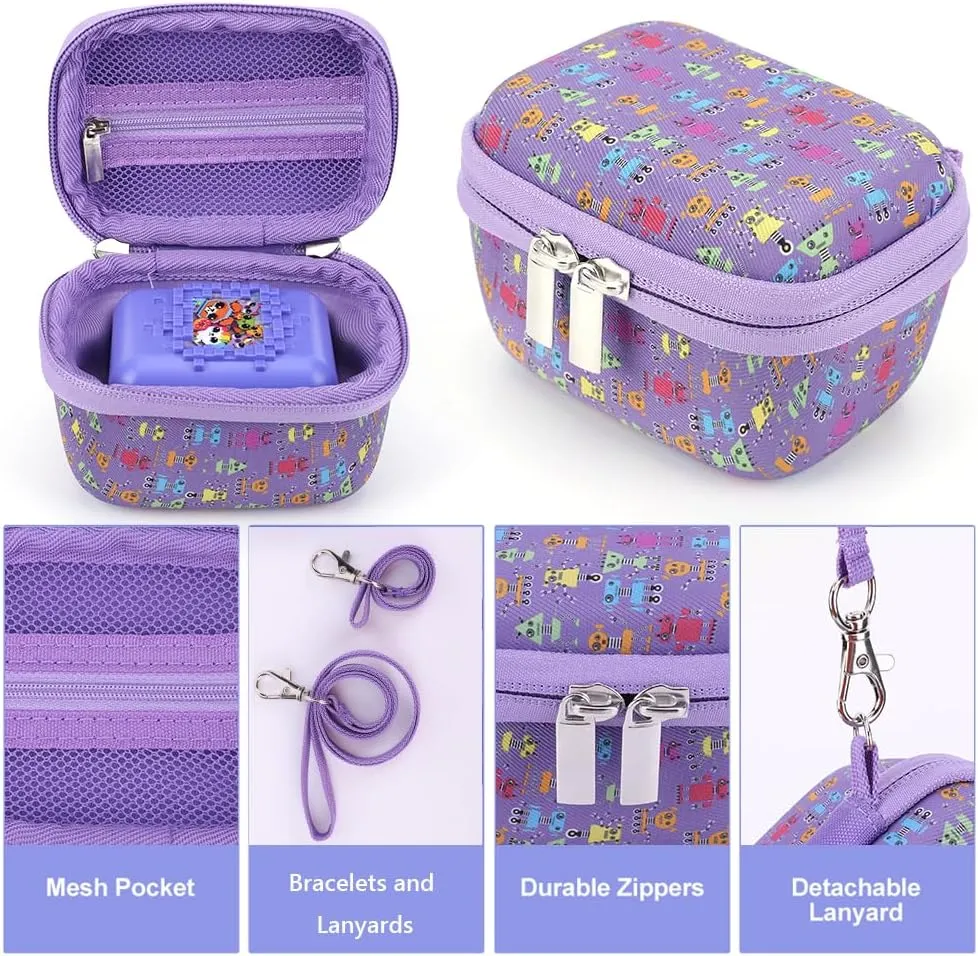 Carrying Case Compatible With for Bitzee Interactive Toy Digital Pet and Case, Silicone Cover Case for Bitzee Virtual Electronic Pets Accessories (Case Silicone Cover)