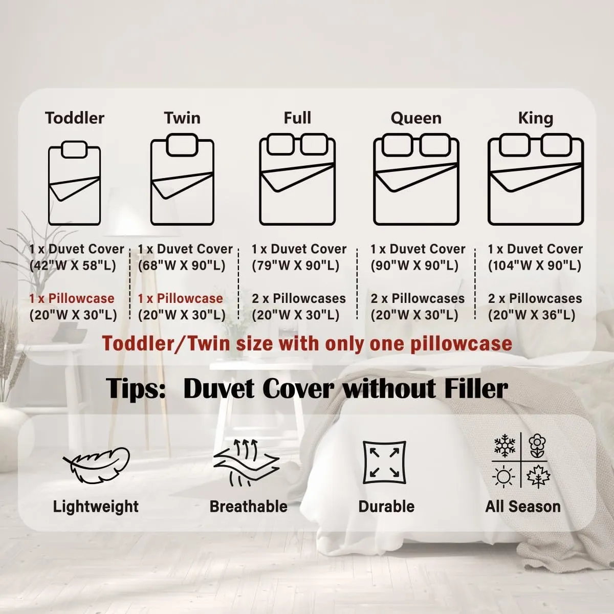 Castle Fairy 3D Brown Bear Toddler Bedding Sets 2 Pcs,Jungle Cabin Wooden Farmhouse Duvet Cover for Kids Teens Adults,Wild Animals Oil Painting Style Trees Quilt Cover with 1 Pillowcase,No Comforter