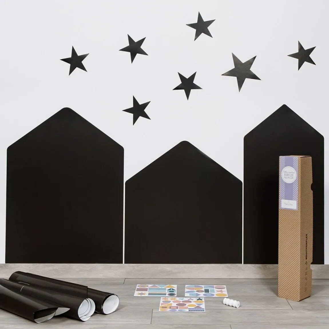 Castle Magnetic Board – My city - Black