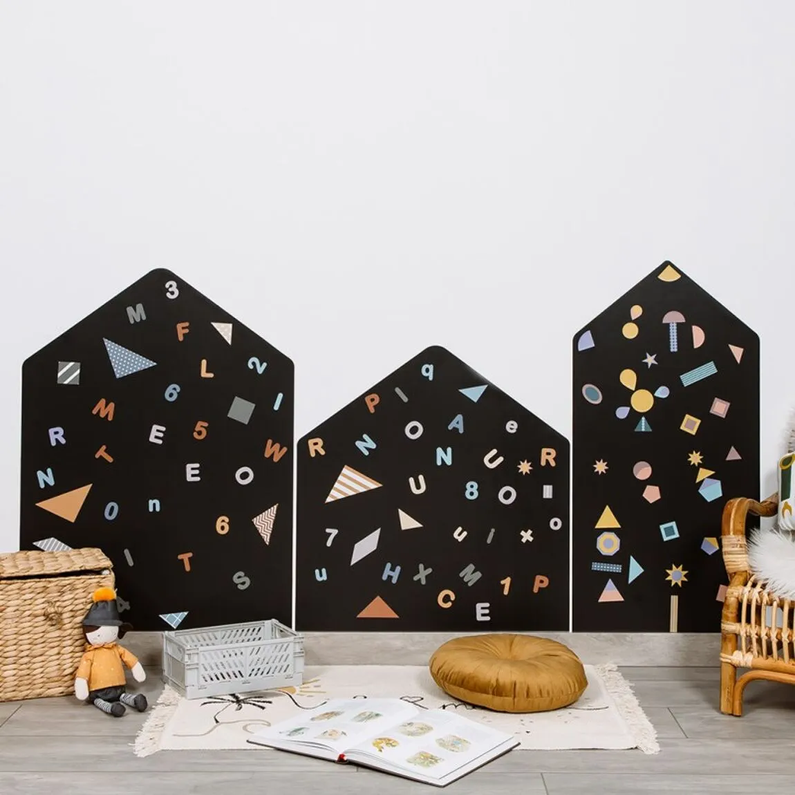 Castle Magnetic Board – My city - Black