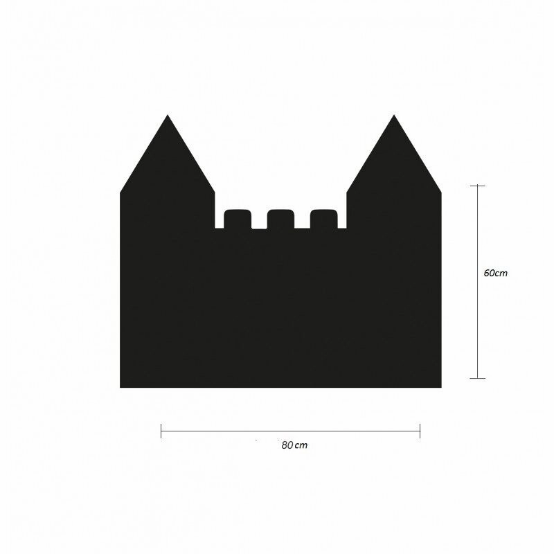 Castle Magnetic Board – Black