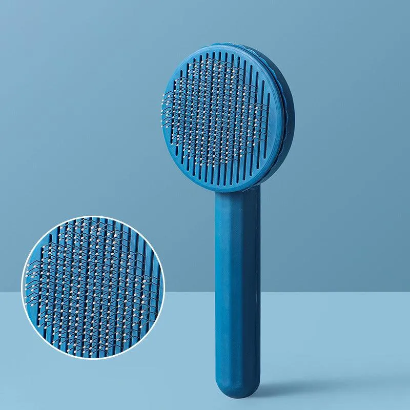 Cat Grooming Pet Hair Remover Brush Dos GHair Comb Removes Comb Short Massager Pet Goods For Cats Dog Brush Accessories Supplies