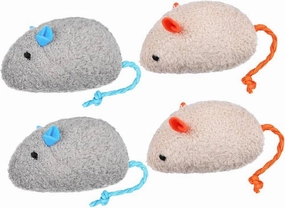 Cats Mouse Cat Toy Mice for Cats Portable Mouse Cat Toys Kitten Teething Toys Chew Toy Cat Mice Kitten Toy Plush Pet Cat Mouse