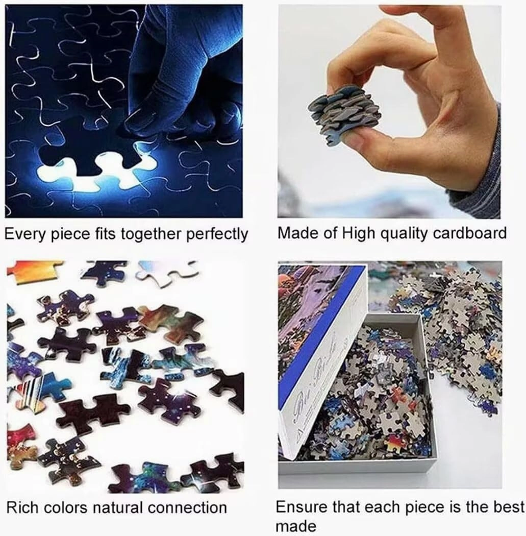 Challenging and Enchanting Jigsaw Game Featuring Deep Sea Fish and Coral Reef 1000 Piece Puzzle for Adults and Marine Life Lovers Wall Decor and Family Fun Gift