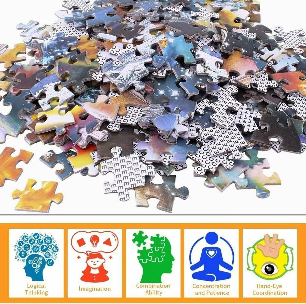 Challenging and Enchanting Jigsaw Game Featuring Deep Sea Fish and Coral Reef 1000 Piece Puzzle for Adults and Marine Life Lovers Wall Decor and Family Fun Gift