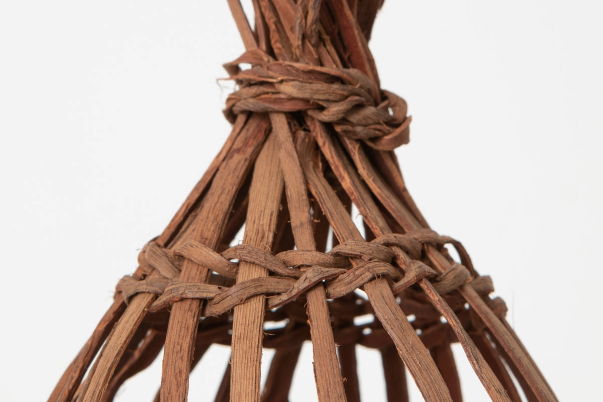 Charcoal basket, S, L / Grape vine / Yamagata-JPN 311419