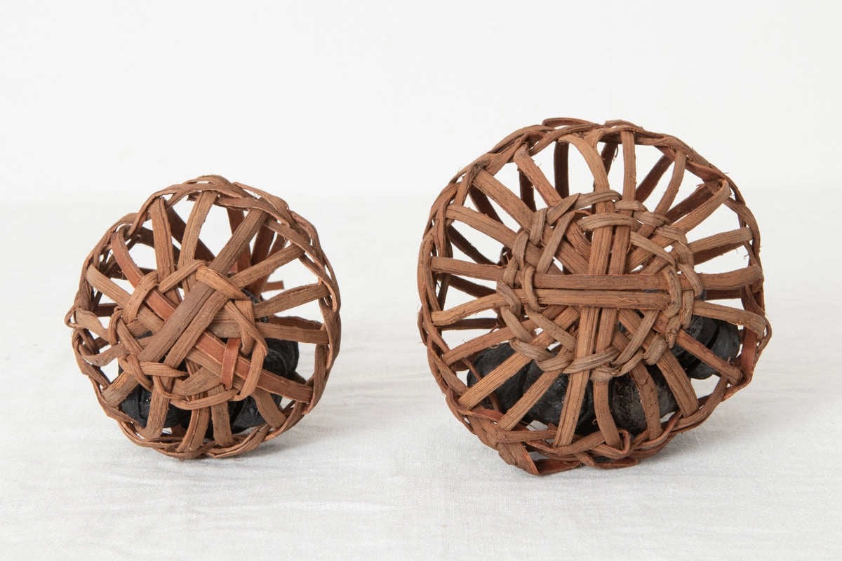 Charcoal basket, S, L / Grape vine / Yamagata-JPN 311419