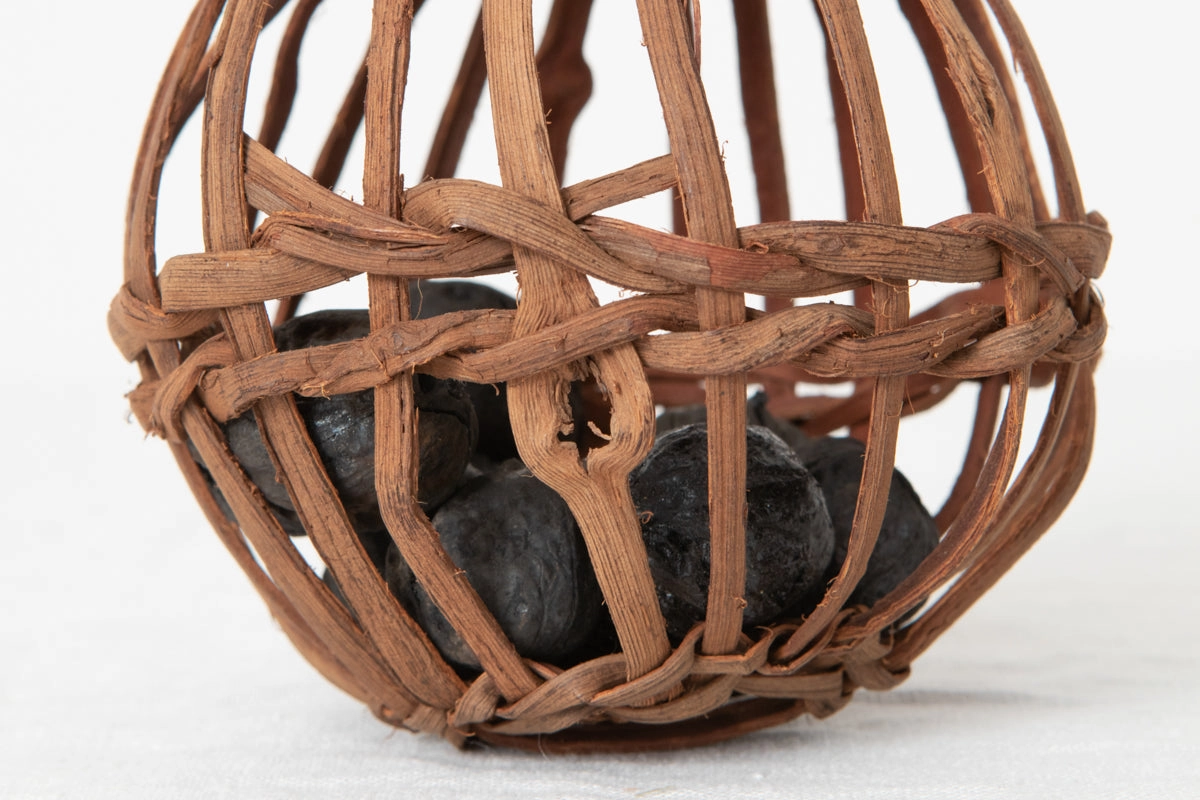 Charcoal basket, S, L / Grape vine / Yamagata-JPN 311419