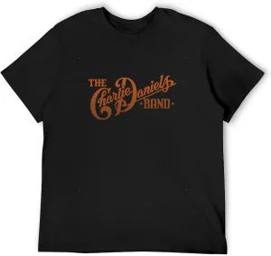 Charlie Daniels Band Unisex 100% Cotton Short-Sleeve T-Shirts Black