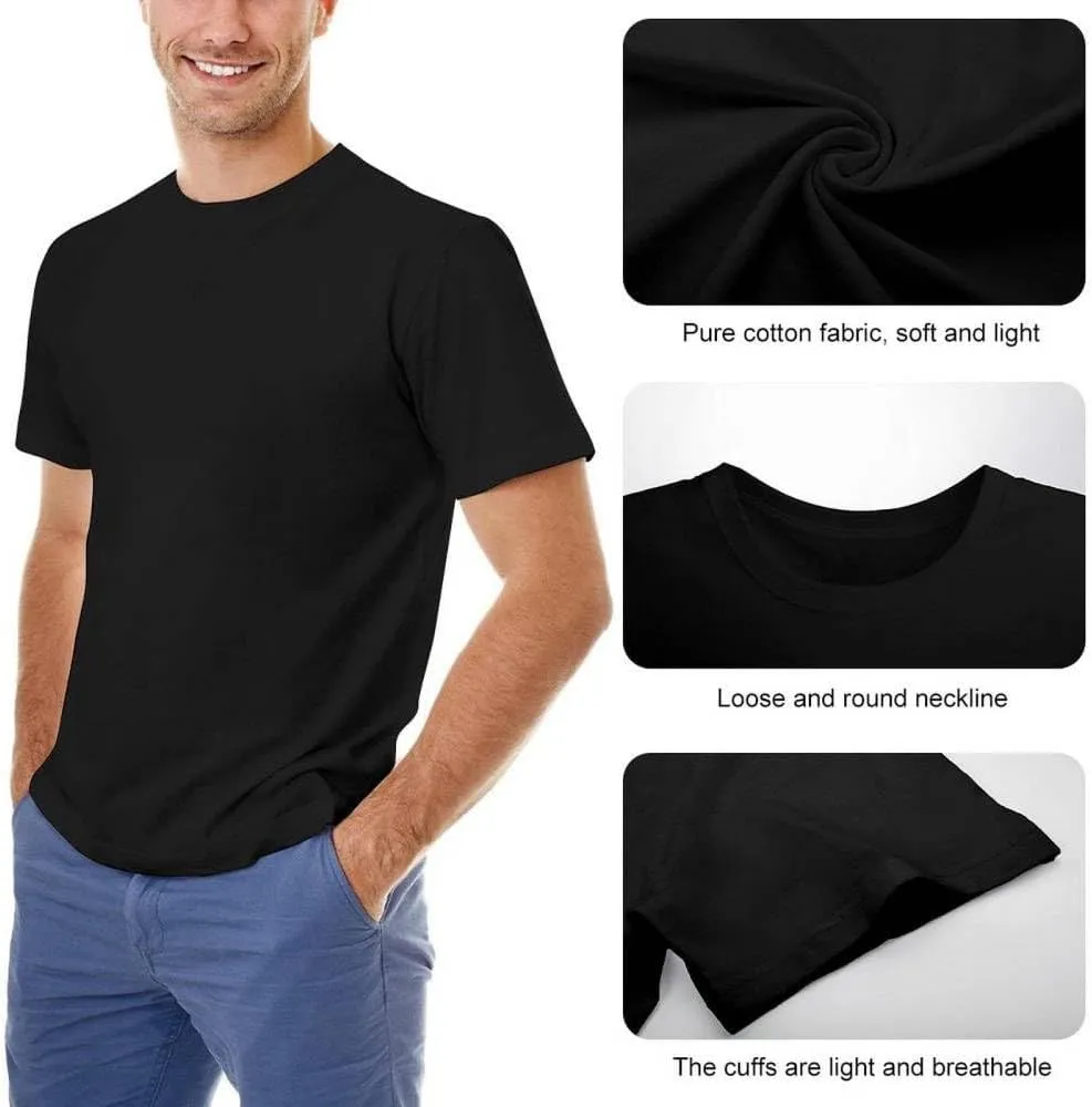 Charlie Daniels Band Unisex 100% Cotton Short-Sleeve T-Shirts Black