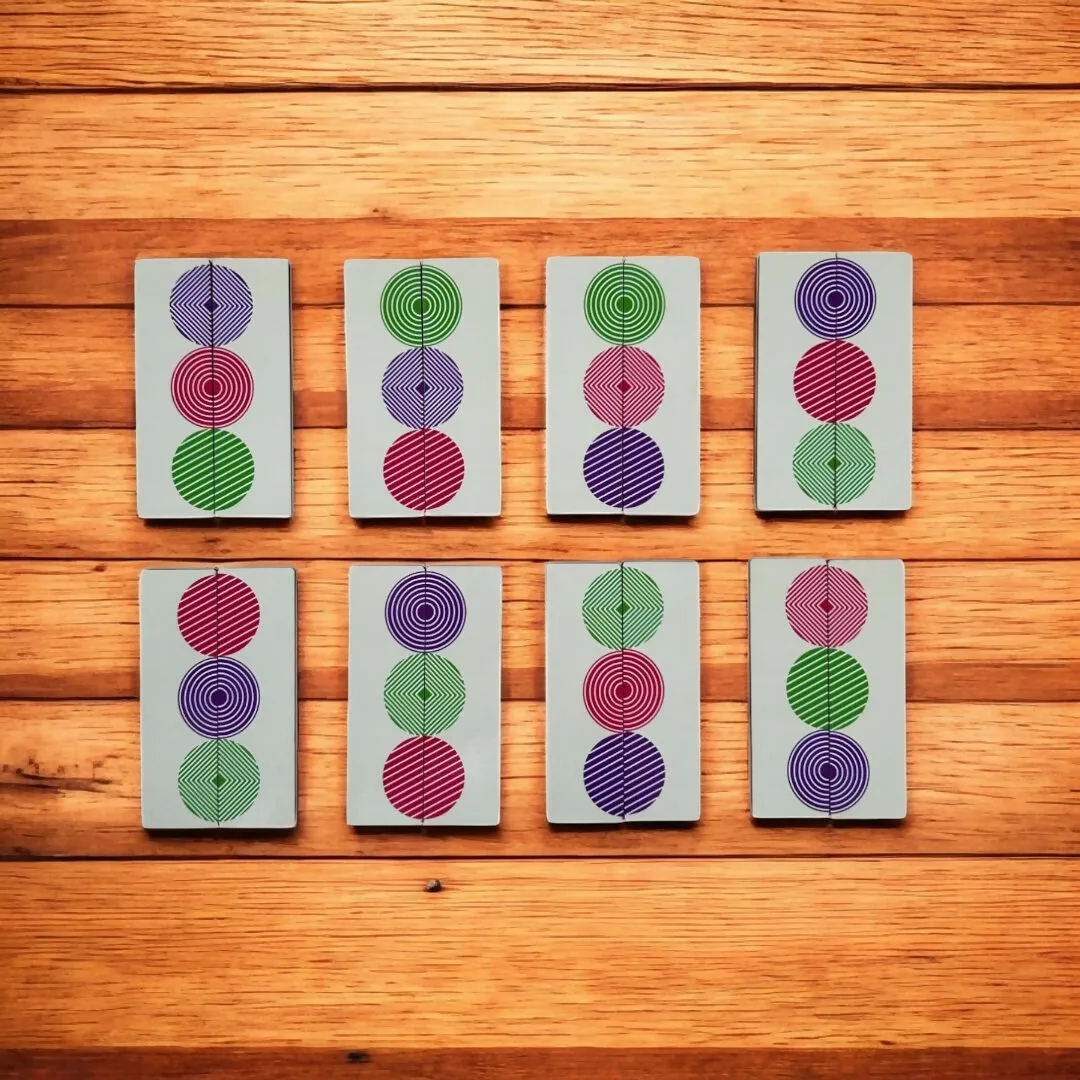 Circle Color Pattern Matching Puzzle