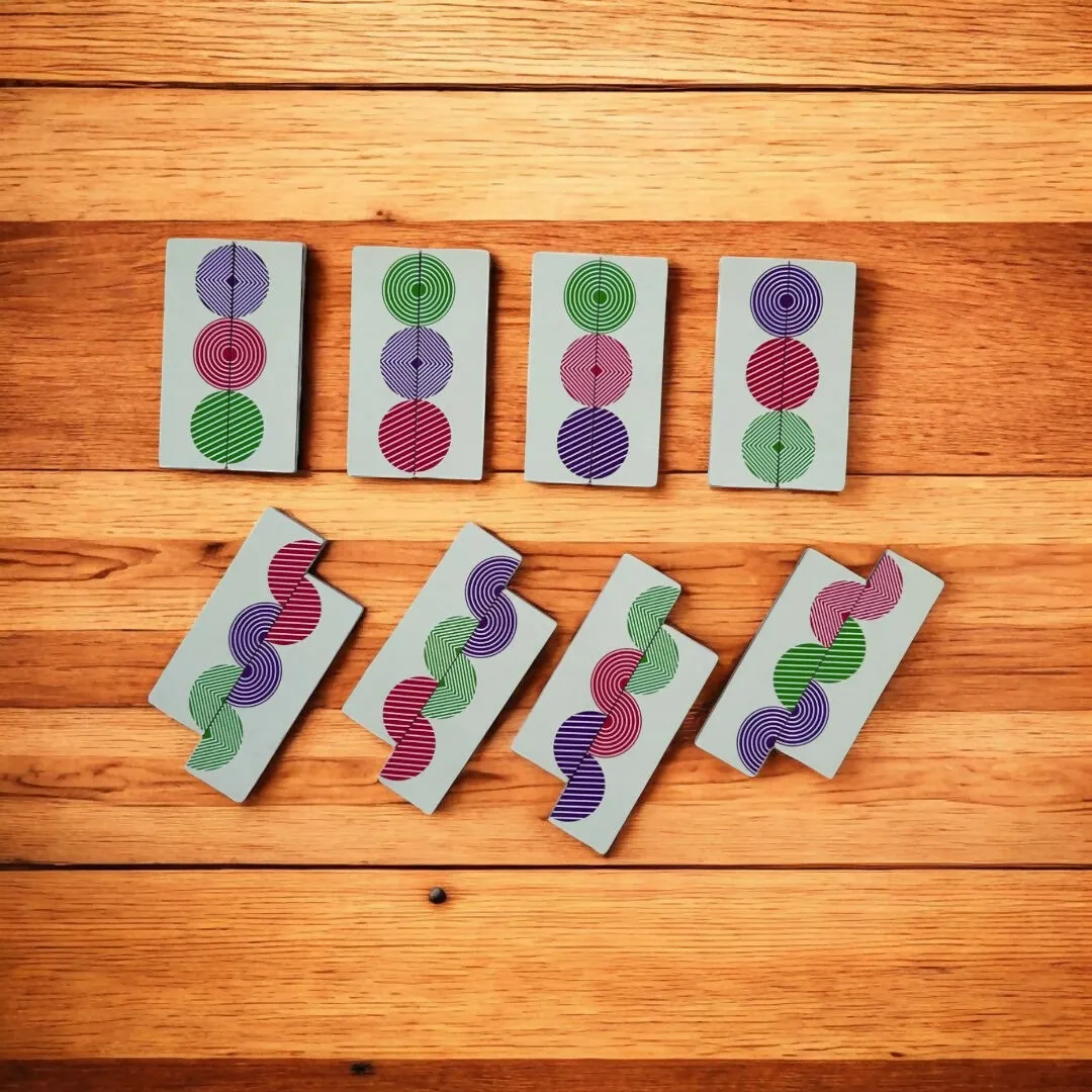 Circle Color Pattern Matching Puzzle