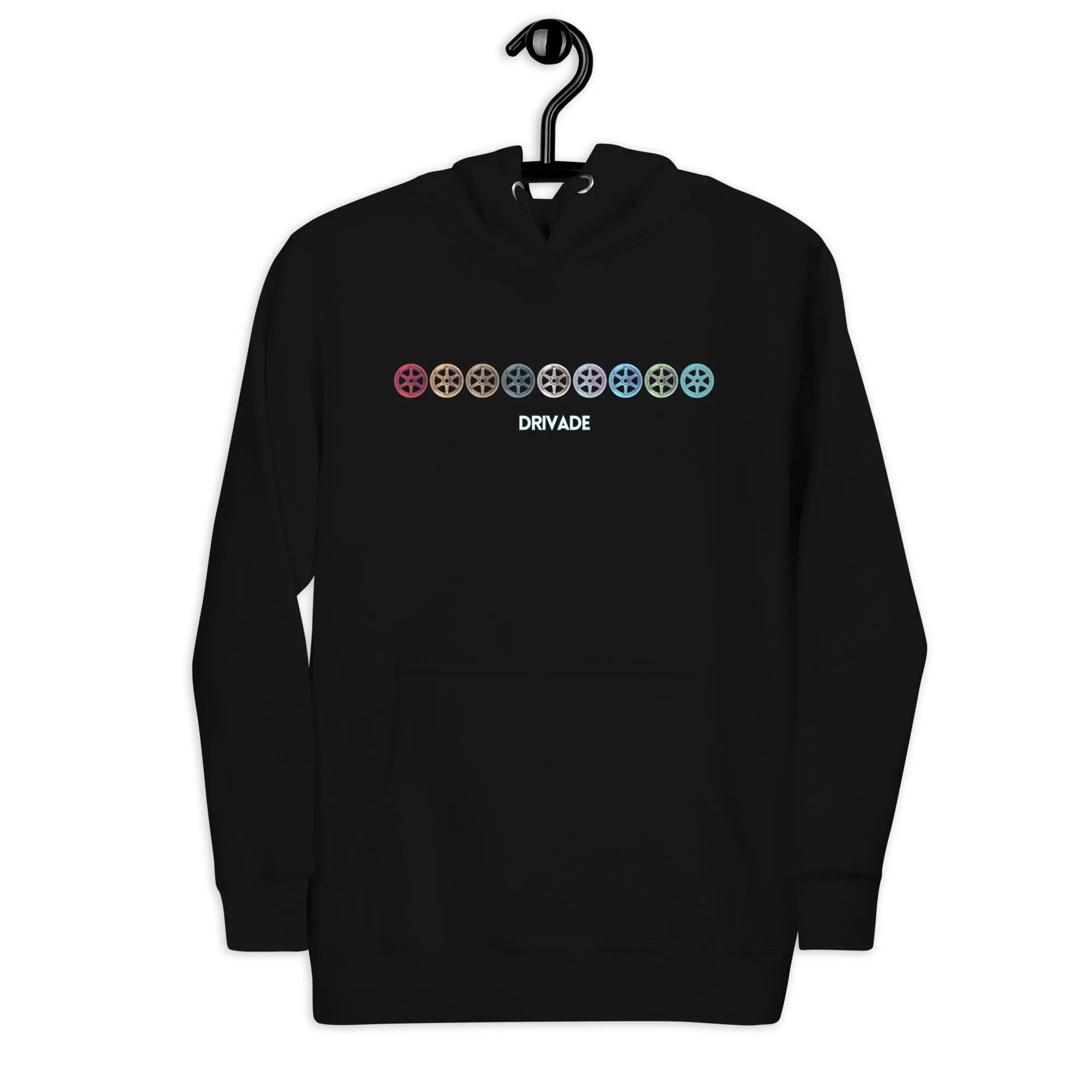 Colorful Rims Unisex Hoodie
