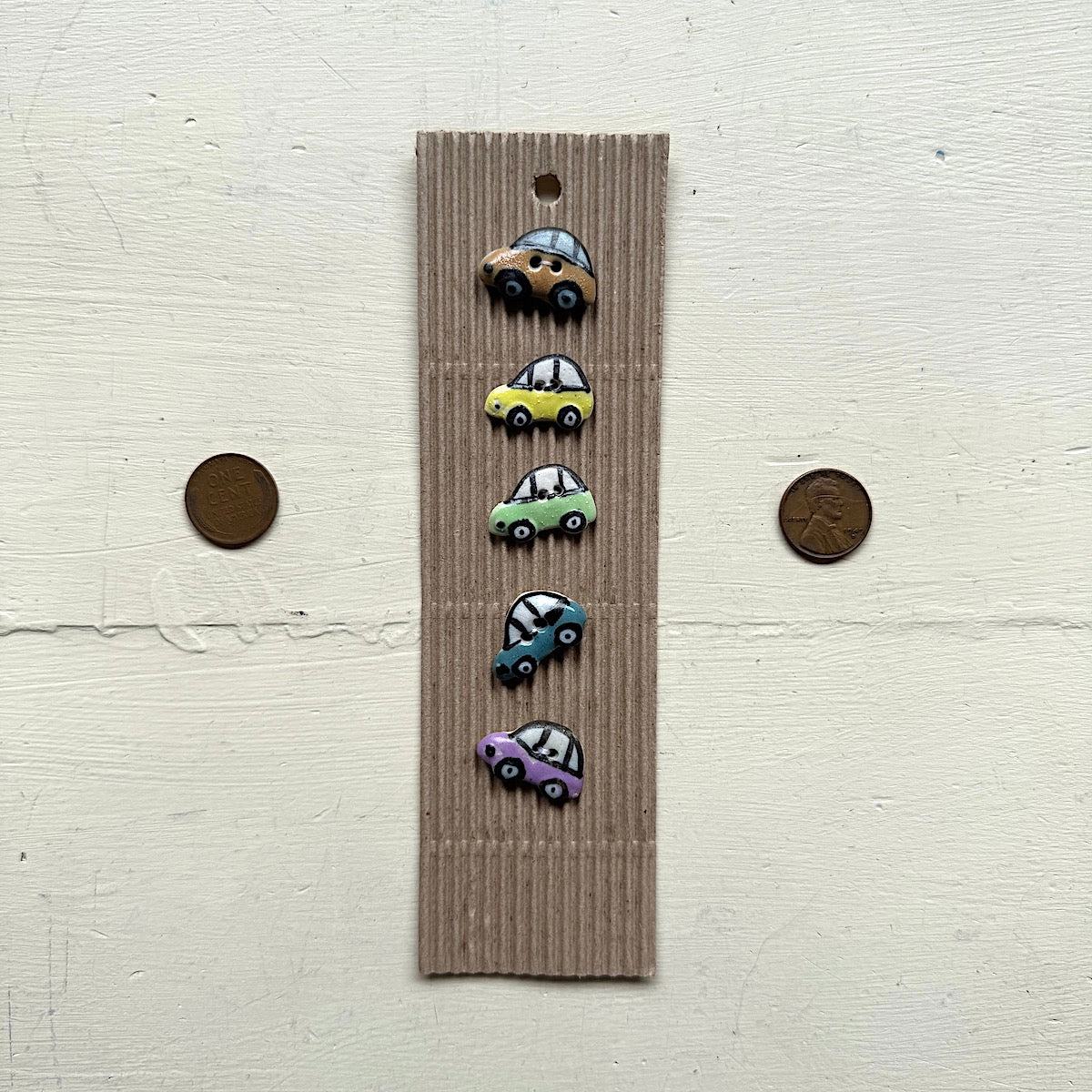 Colorful Car Buttons