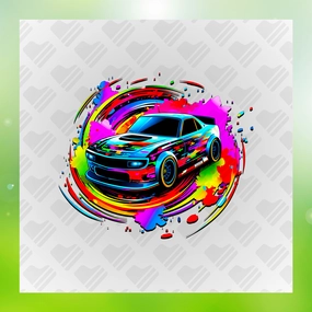 Colorful Car Transfer