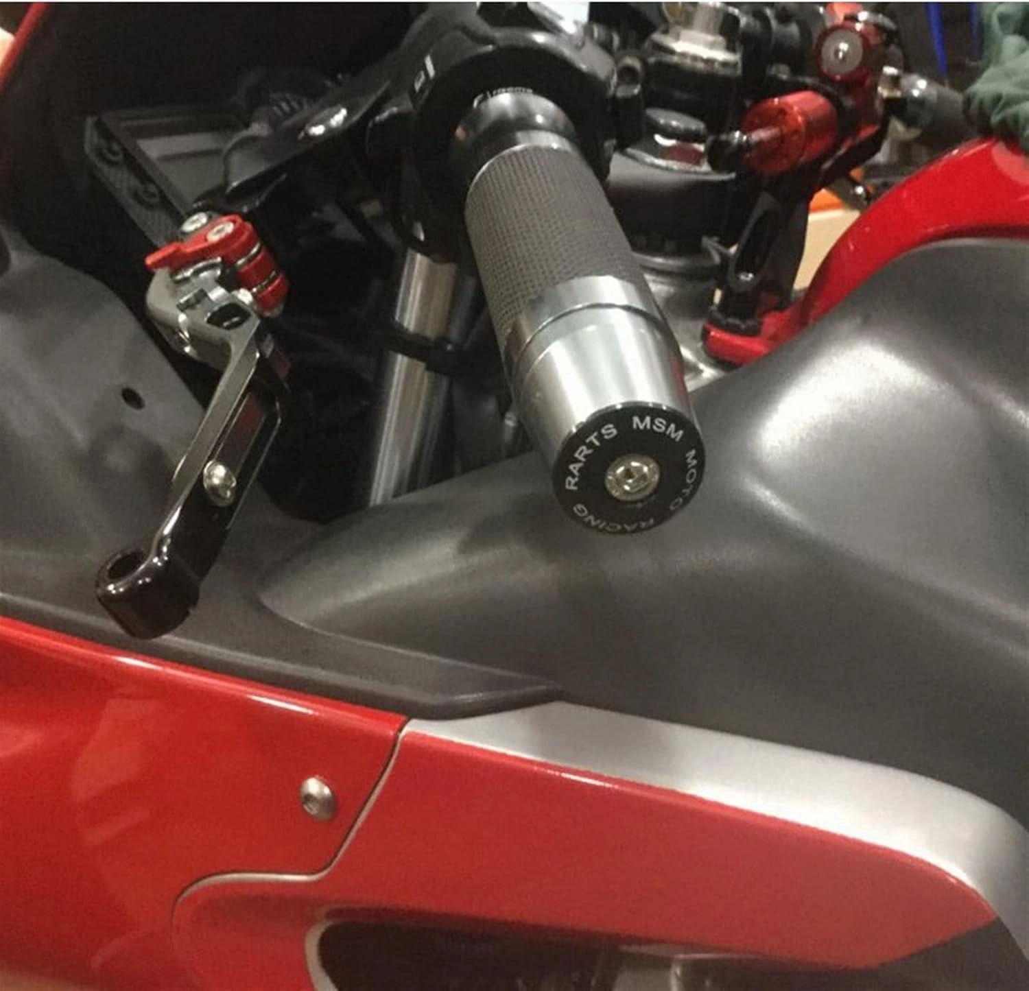 Counterweight Motorcycle Accessories 7/8" 22MM Handlebar Hand Grips Handle Bar End Cap for H-ONDA VT 600 VT600 C CD CD2 1993-2007 2006 2005
