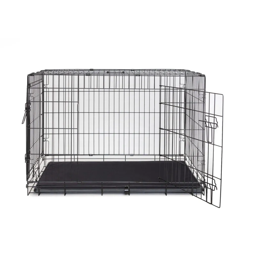 Crate Mat Canvas Black