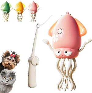Crawling Octopus Toy, Smart Tentacle Explorer, Electronic Tummy Time Electric Octopus Toy, Magic Magical Dancing Squid Toys, Wiggly Wonder Octopus, Auto-Avoid Music Dancing (Pink-Set)