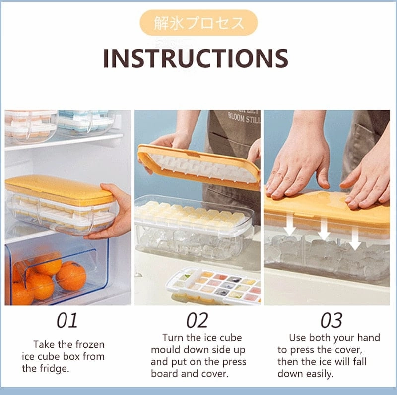 Creative Ice Cube Mould Tray