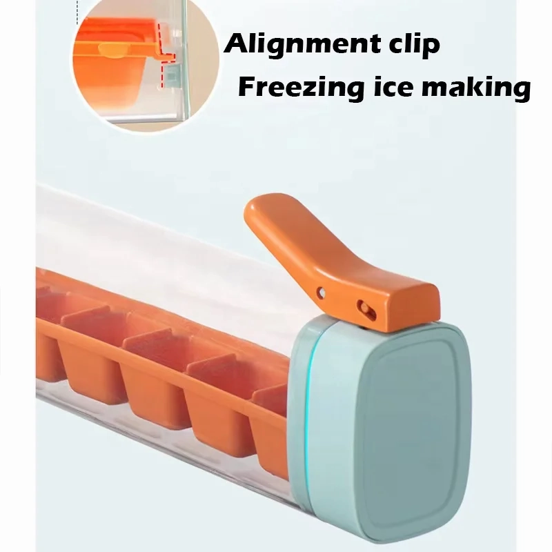 Creative Ice Cube Tray, One Press Release Ice Cube Mold Bottle