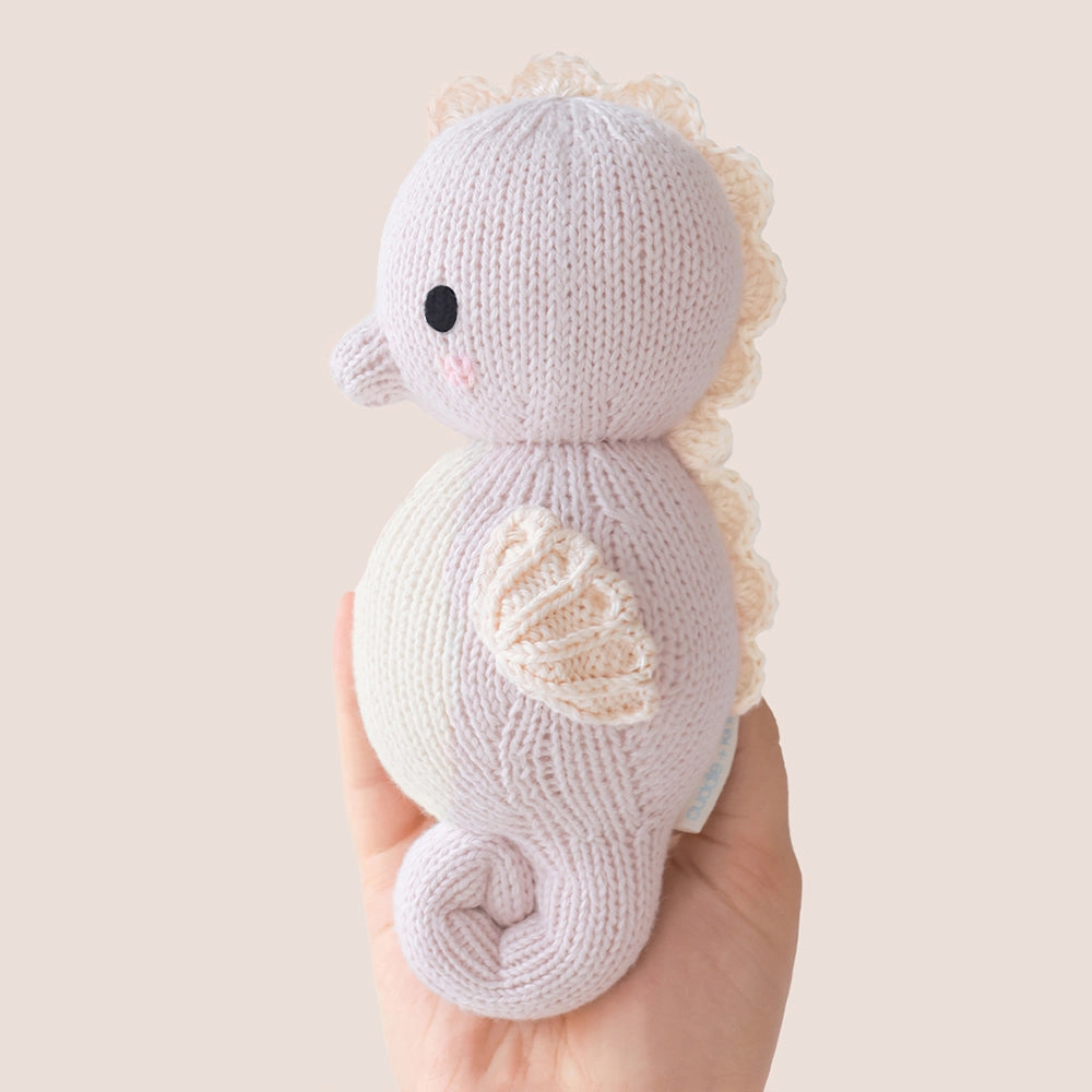 CUDDLE KIND BABY ANIMAL | SEAHORSE (LILAC)